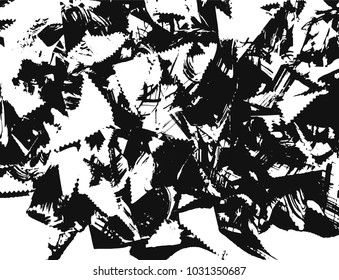 Vintage pattern. Abstract background with triangles.