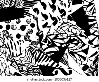 Vintage pattern. Abstract background with triangles.