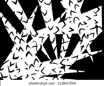 Vintage pattern. Abstract background with triangles.