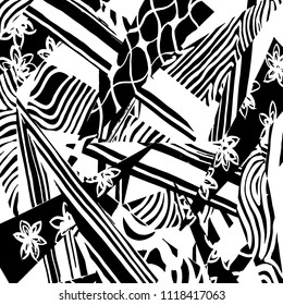 Vintage pattern. Abstract background with triangles.