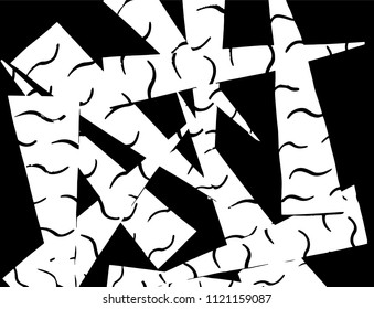 Vintage pattern. Abstract background with triangles.