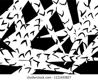 Vintage pattern. Abstract background with triangles.