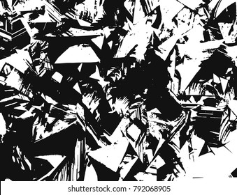 Vintage pattern. Abstract background with triangles.