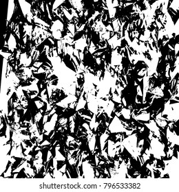 Vintage pattern. Abstract background with triangles.