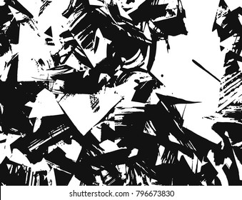 Vintage pattern. Abstract background with triangles.