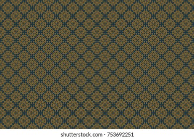 Vintage pattern art design