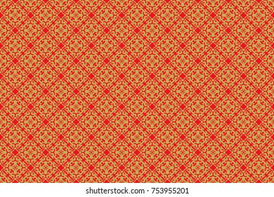 Vintage pattern art design