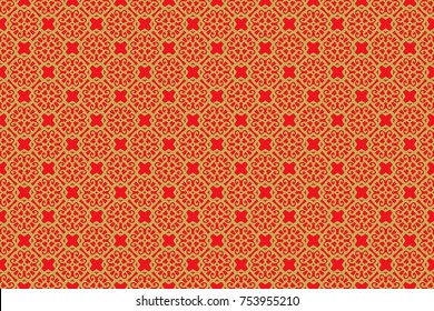 Vintage pattern art design
