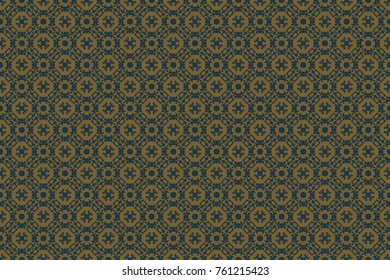 Vintage pattern art design