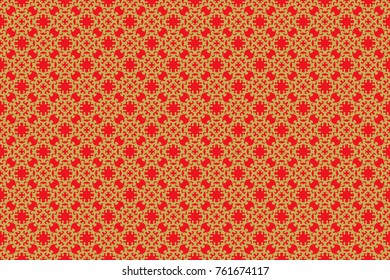 Vintage pattern art design