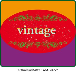 vintage pattern background