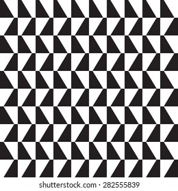 Vintage pattern background black and white. Retro vector pattern.