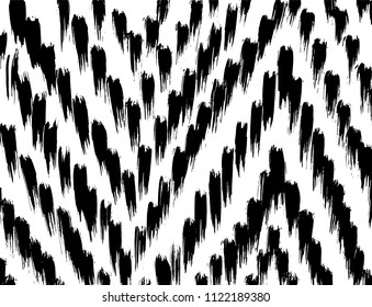 Vintage pattern. Background. Brush. Vector.