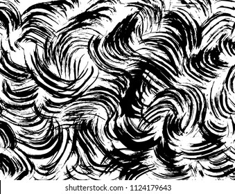 Vintage pattern. Background. Brush. Vector.