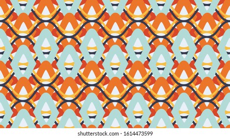 Vintage pattern background.  Classic retro fashion stripes texture.  Creative luxry graphic art decor. Seamless vector pattern. 