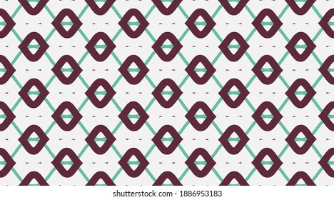Vintage pattern background.  Classic retro fashion stripes texture.  Creative luxry graphic art decor. Seamless vector pattern. 