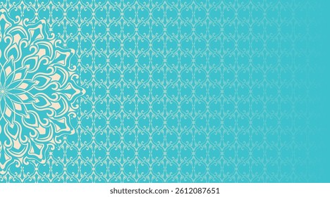 Vintage pattern background, ornamental mandala