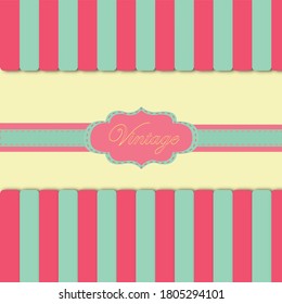 fondo de patrón vintage para carteles, volantes, tarjetas