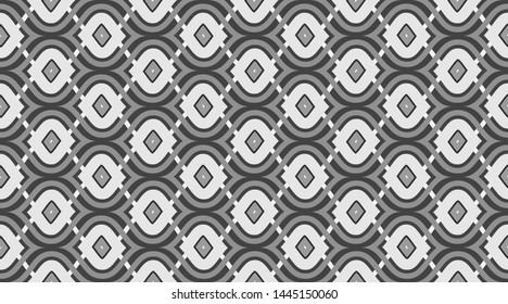 Vintage pattern background.  Retro fabric texture wallpaper.  Repeating tile interior design background.  Seamless vector pattern. 