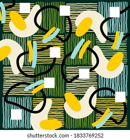 Vintage pattern background. Retro vector illustration good for wallpaper, textile, poster