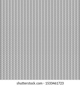 Vintage pattern with broken zigzag stripes. Simple. Decoration. Textile. Cloth. Wallpaper. Paper. Monochrome. Vector illustration.