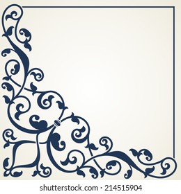 Vintage pattern for design.
