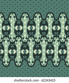 Vintage Pattern for fabric design or wallpaper