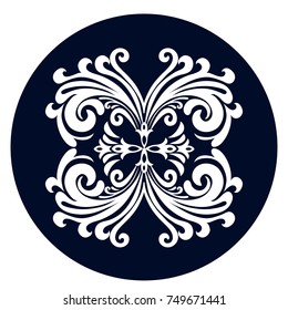 Vintage. Pattern for fabric, walls and invitations.
