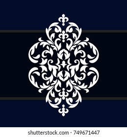 Vintage. Pattern for fabric, walls and invitations.