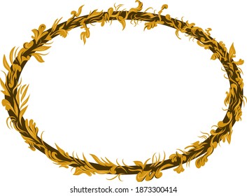 Vintage pattern frame art.can use for any celebration