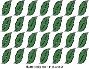 vintage pattern in indonesian batik style. 