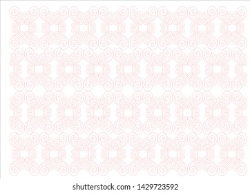 vintage pattern on a white background