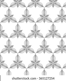 Vintage pattern. repeating with abstract flower