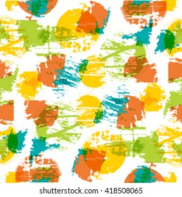 Vintage Pattern. Stains Seamless Pattern Design. Vector Illustration.