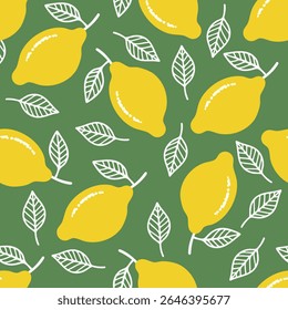 Vintage pattern. Summer mediterranean print. Italian vibe background. Vector hand drawn illustration for fabric, seamless wrapping paper.