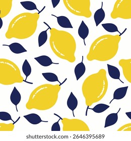 Vintage-Muster. Mediterraner Sommerdruck. Italienischer Hintergrund. Handgezeichnete Vektorgrafik für Gewebe, nahtloses Umhüllungspapier.