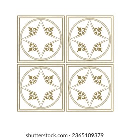 vintage pattern and tile for background 