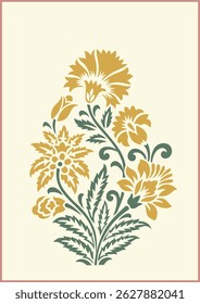 vintage pattern traditional design pattern Design, Batik pattern floral tribal ornament design 