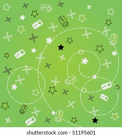 Vintage pattern. Vector.