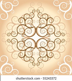 Vintage pattern. Vector