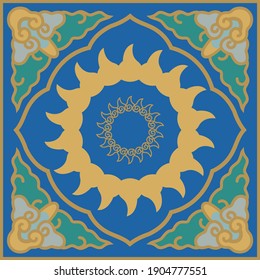 Vintage pattern vector background pattern