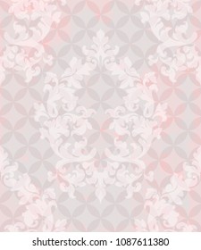 Vintage pattern vector. Classic ornament elegant structure retro theme decor. abstract backgrounds