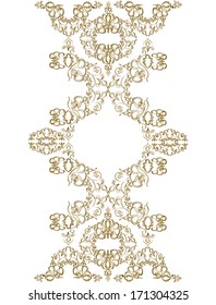 vintage pattern with Victorian motif