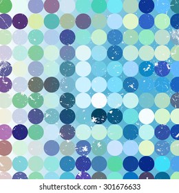 Vintage  pattern.Geometric hipster retro background with place for your text. Retro rounds background. Colorful-mosaic-banner