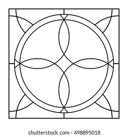 vintage patterns in black and white