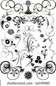 Vintage patterns for design.