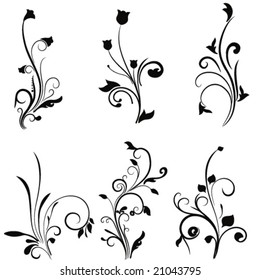 Vintage patterns for design.
