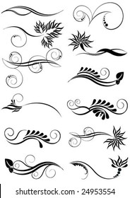 Vintage patterns for design.