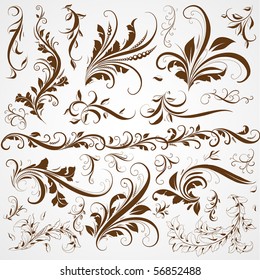 Vintage patterns for design.