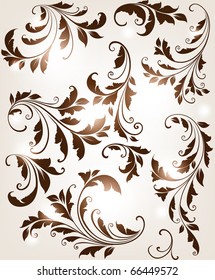 Vintage patterns for design.